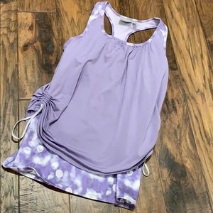 Athleta lavender purple tank size small.